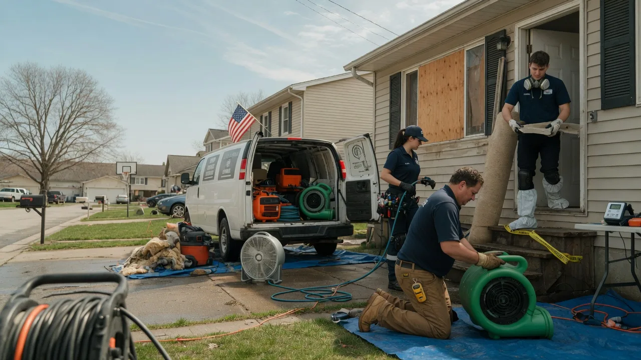 Water Damage Restoration in Dublin, VA near me